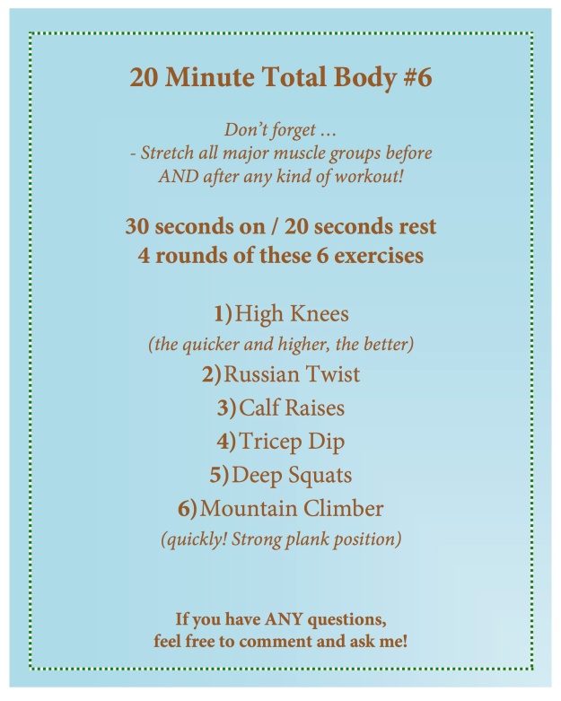 20 minute total body 6